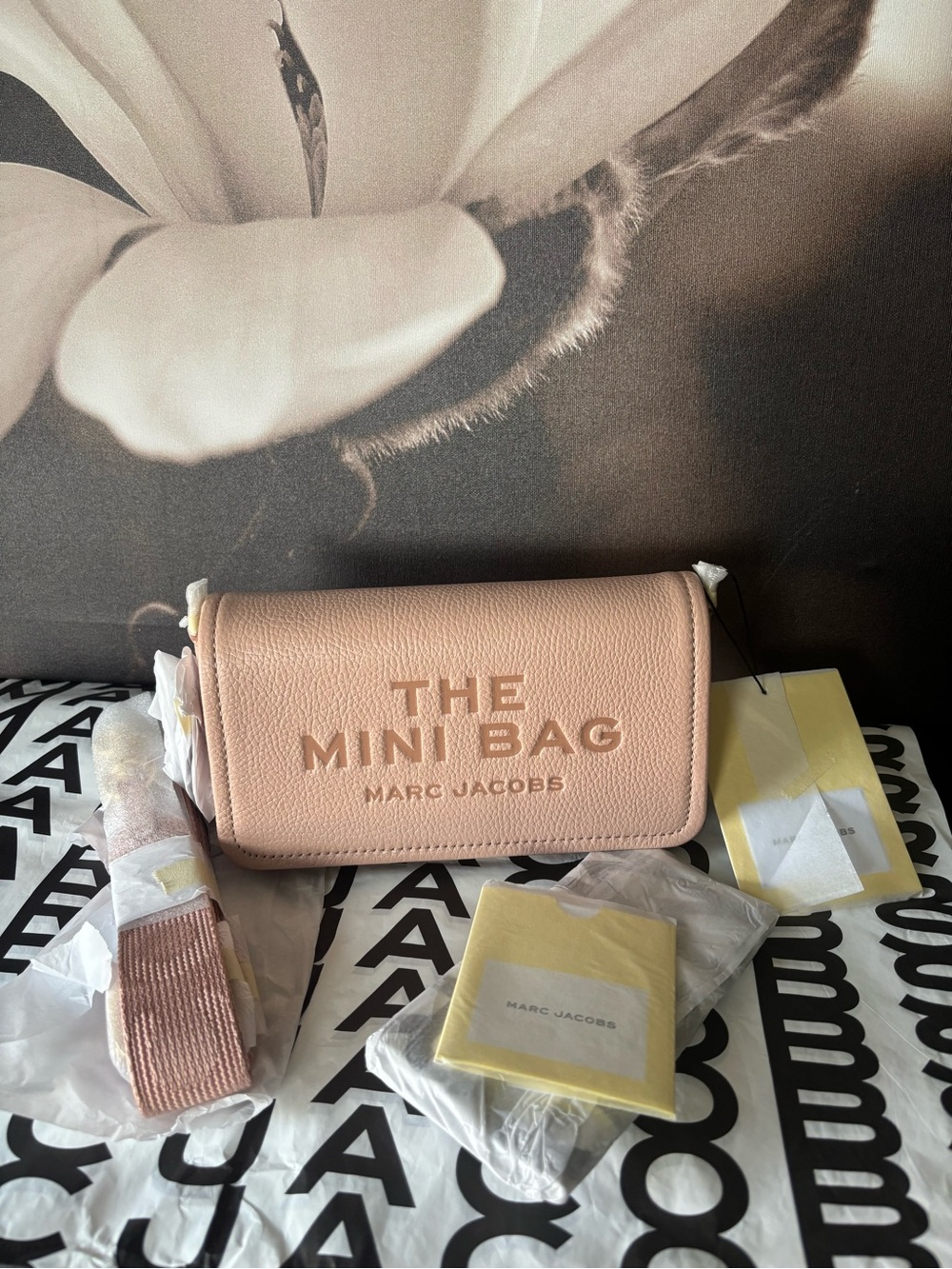 Marc Jacobs The Mini Bag in Blush Pink